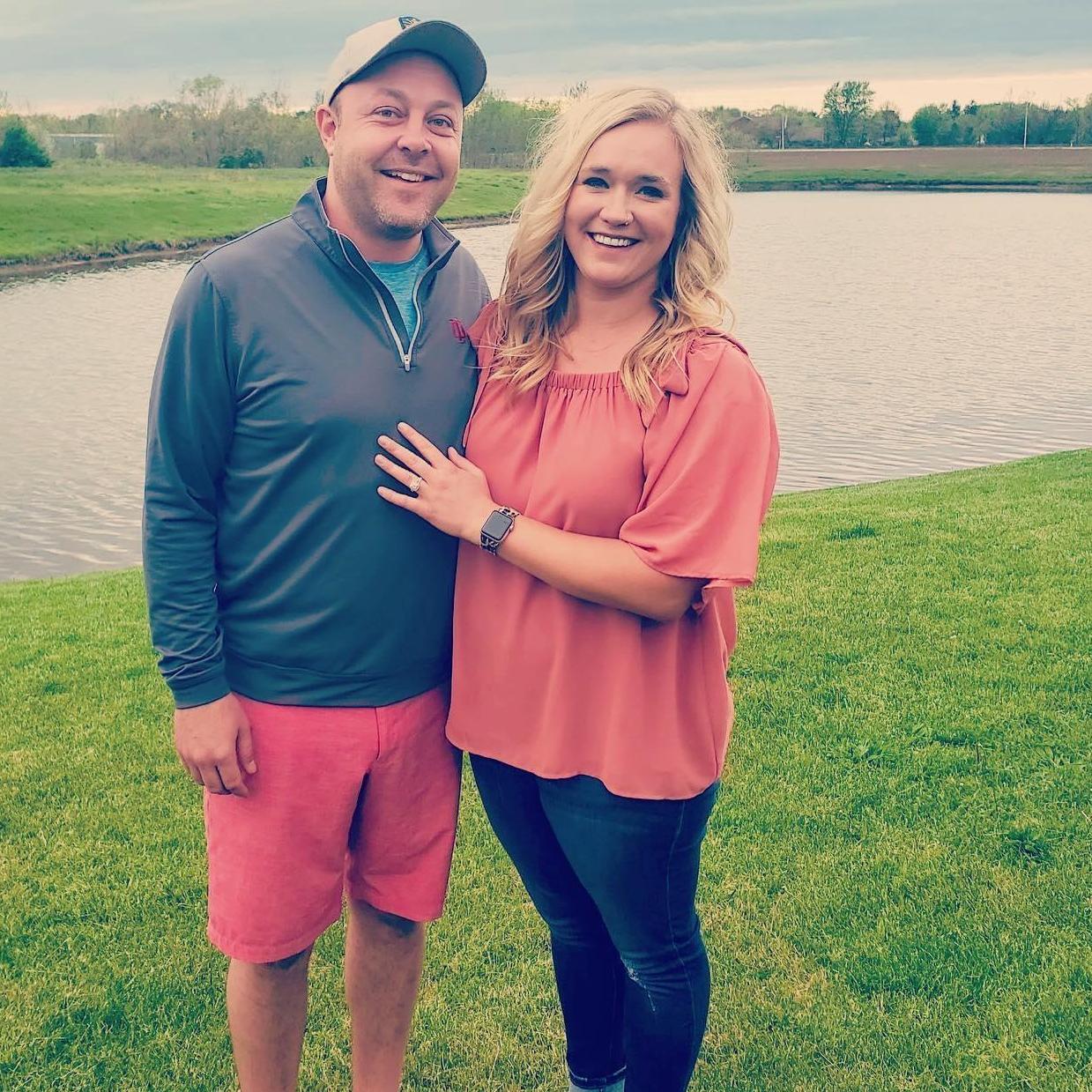 The night of our engagement!