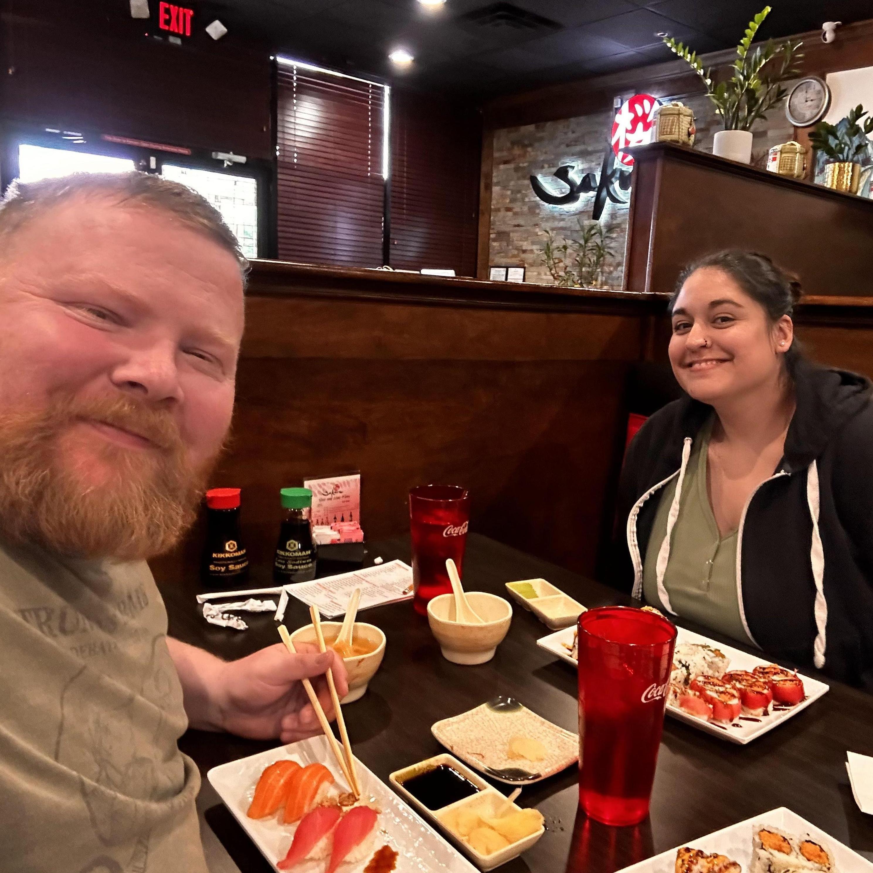 If there is sushi, we are there.