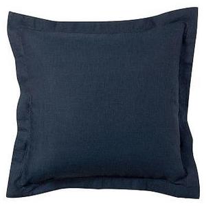 Belgian Flax Linen Sham, Euro, Midnight