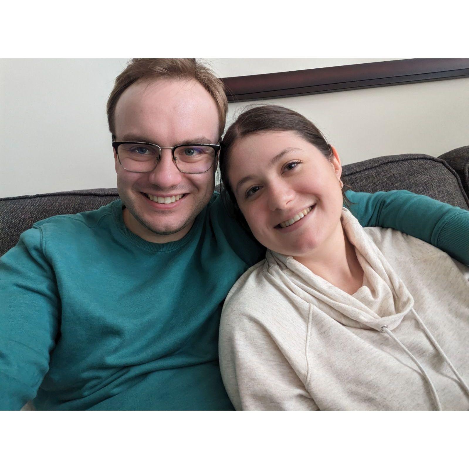 Our first picture together!