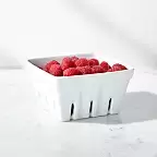 Berry Box White Colander
