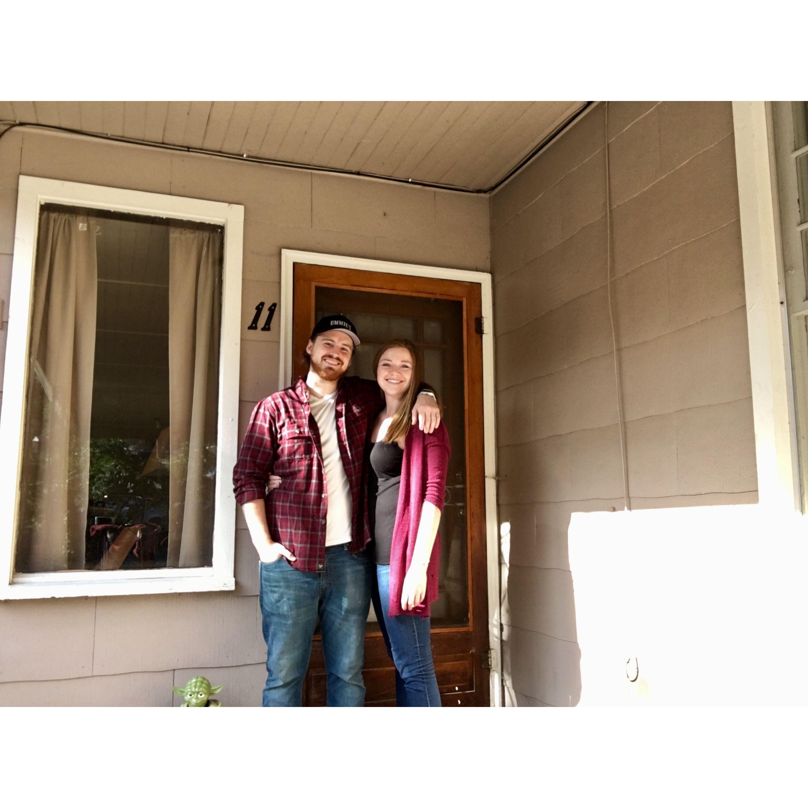 Our first home together in Manitou Springs, Colorado. We fell in love with the city and can't wait to return!