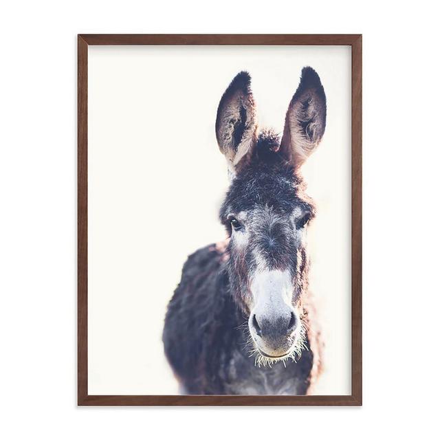 Jenny, Full Bleed 18"x24", Walnut Wood Frame