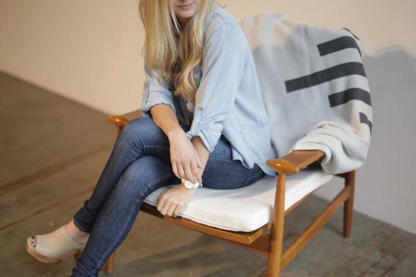 Ziggurat Throw Blanket
