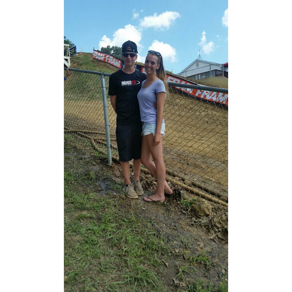 Emily's first racing experience. 2016.