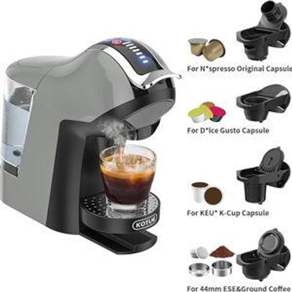 KOTLIE 19 Bar Espresso 5 en 1 Cafetera