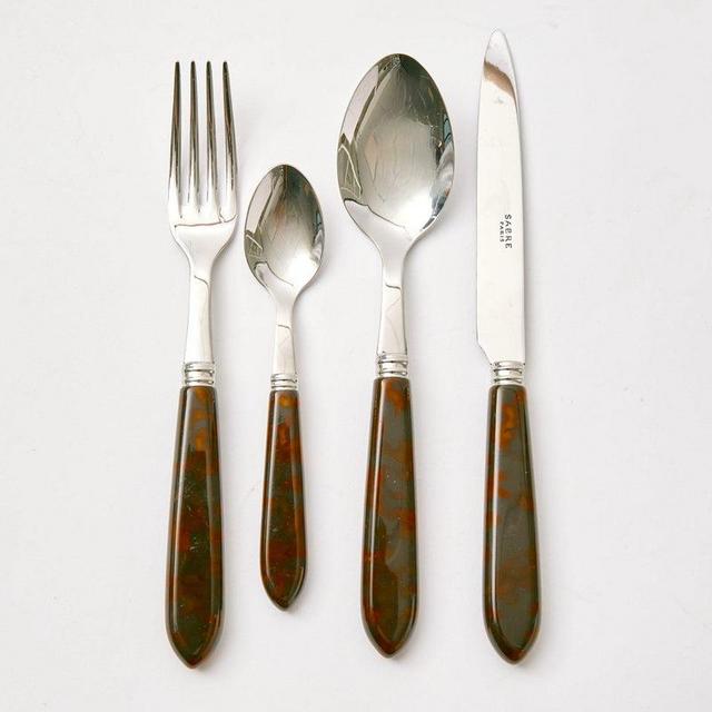 Tortoiseshell Cutlery Set (4 piece)
