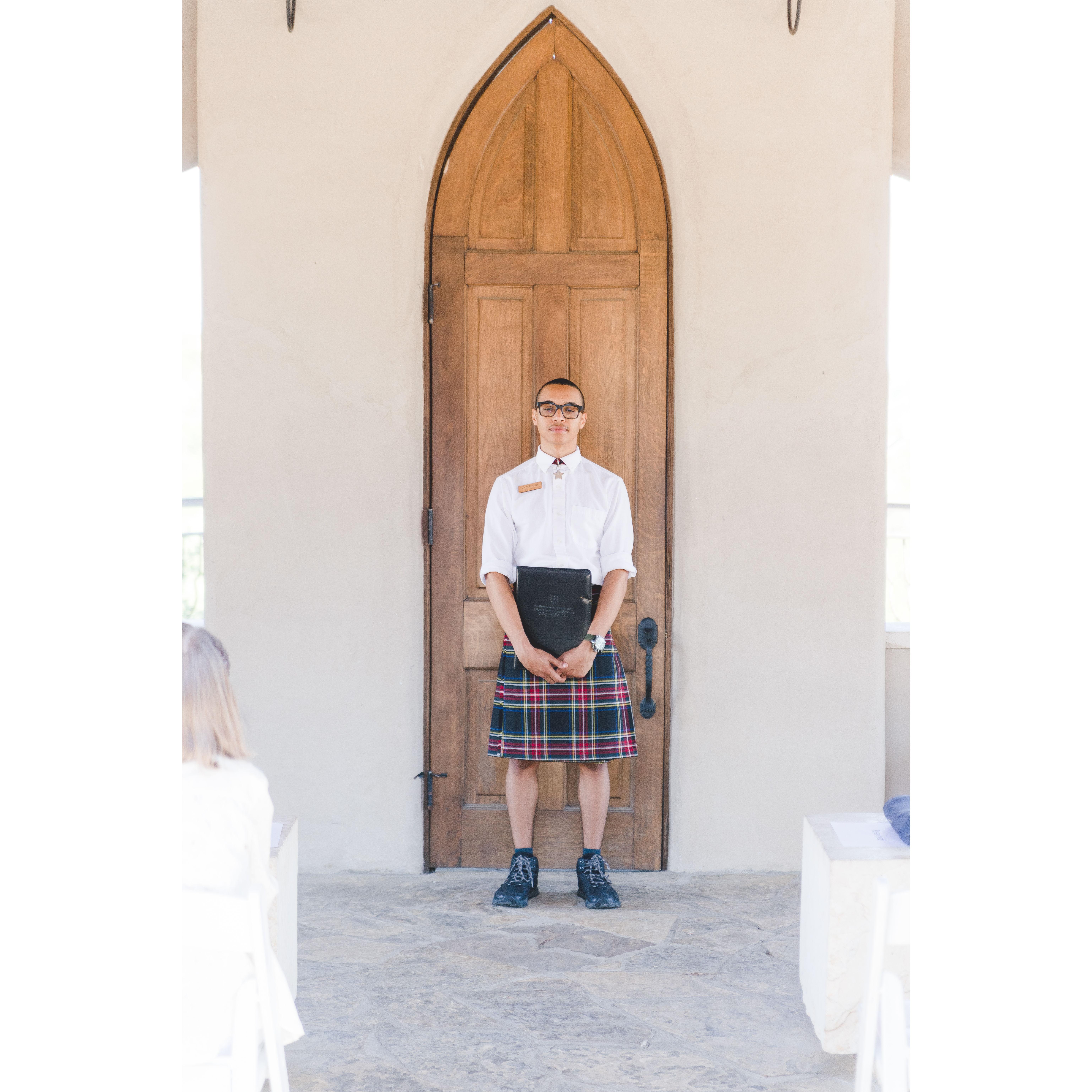 Our Celebrant, Mattheus
