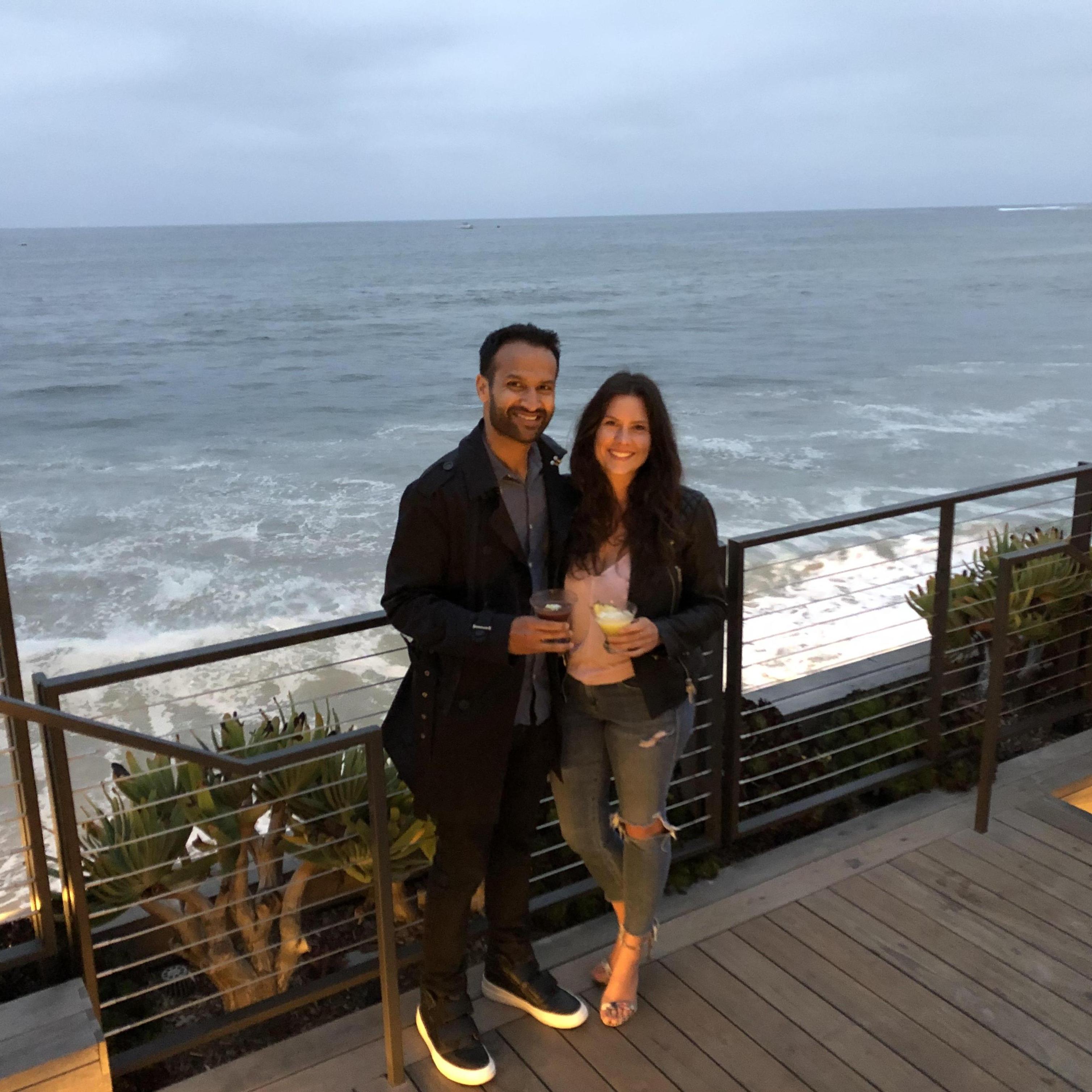 One of Courtney's favorite places! Nobu in Malibu, CA