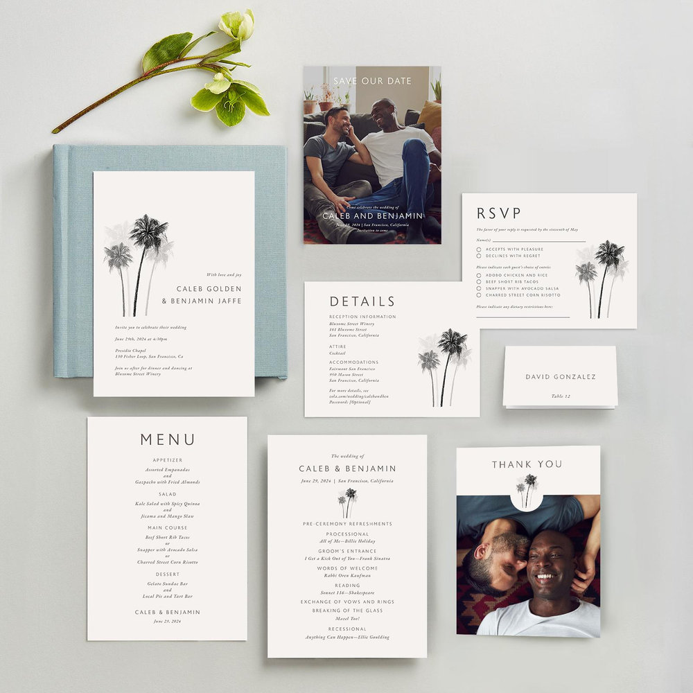 Anacostia | Light Butter | Zola Wedding Enclosure Cards