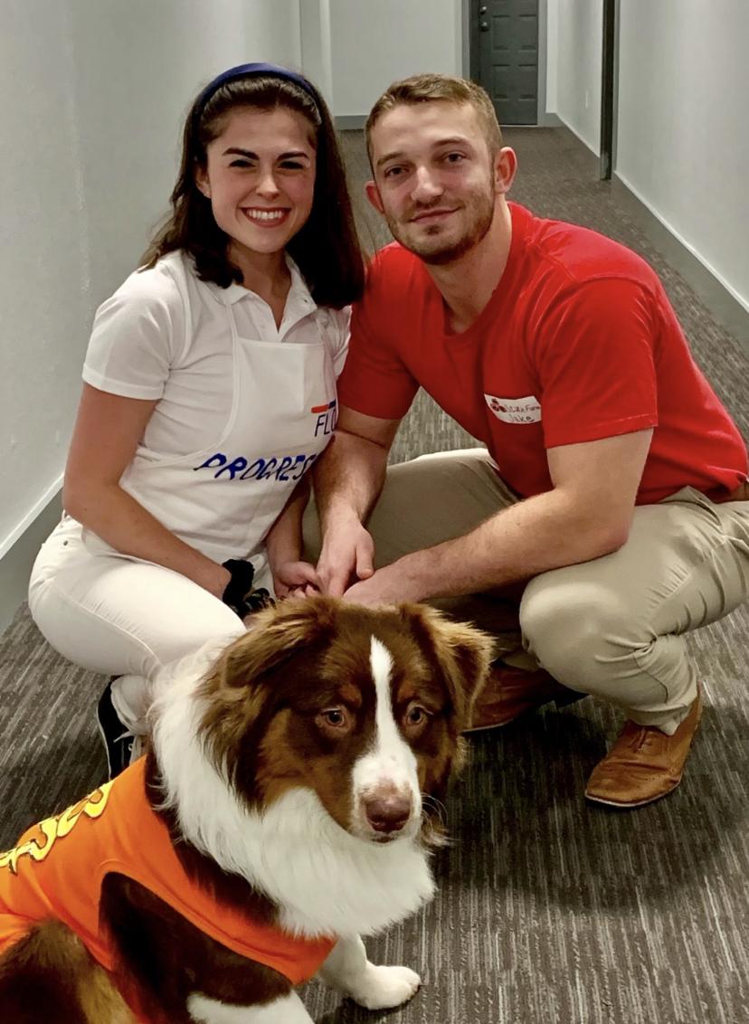 Halloween 2020
Flo from Progressive, Jake from State Farm, and a furry Reese’s cup