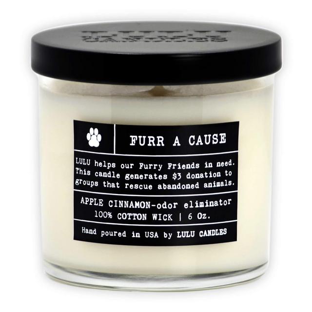 Furr a Cause Candle | Apple Cinnamon | Proudly Made in The USA