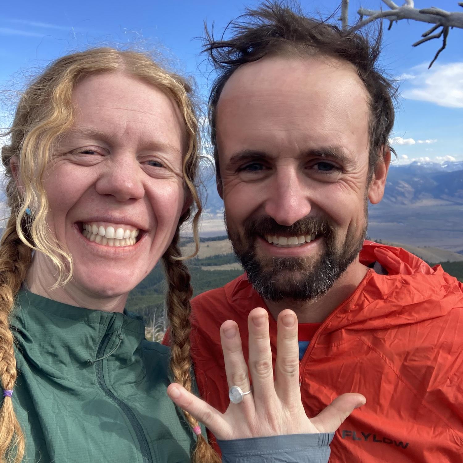 10/21/23. Right after Andrew completely surprised MacKenzie with a proposal. It took MacKenzie a minute to say yes because she was crying to hard.