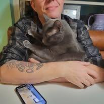 Snuggles with Oliver