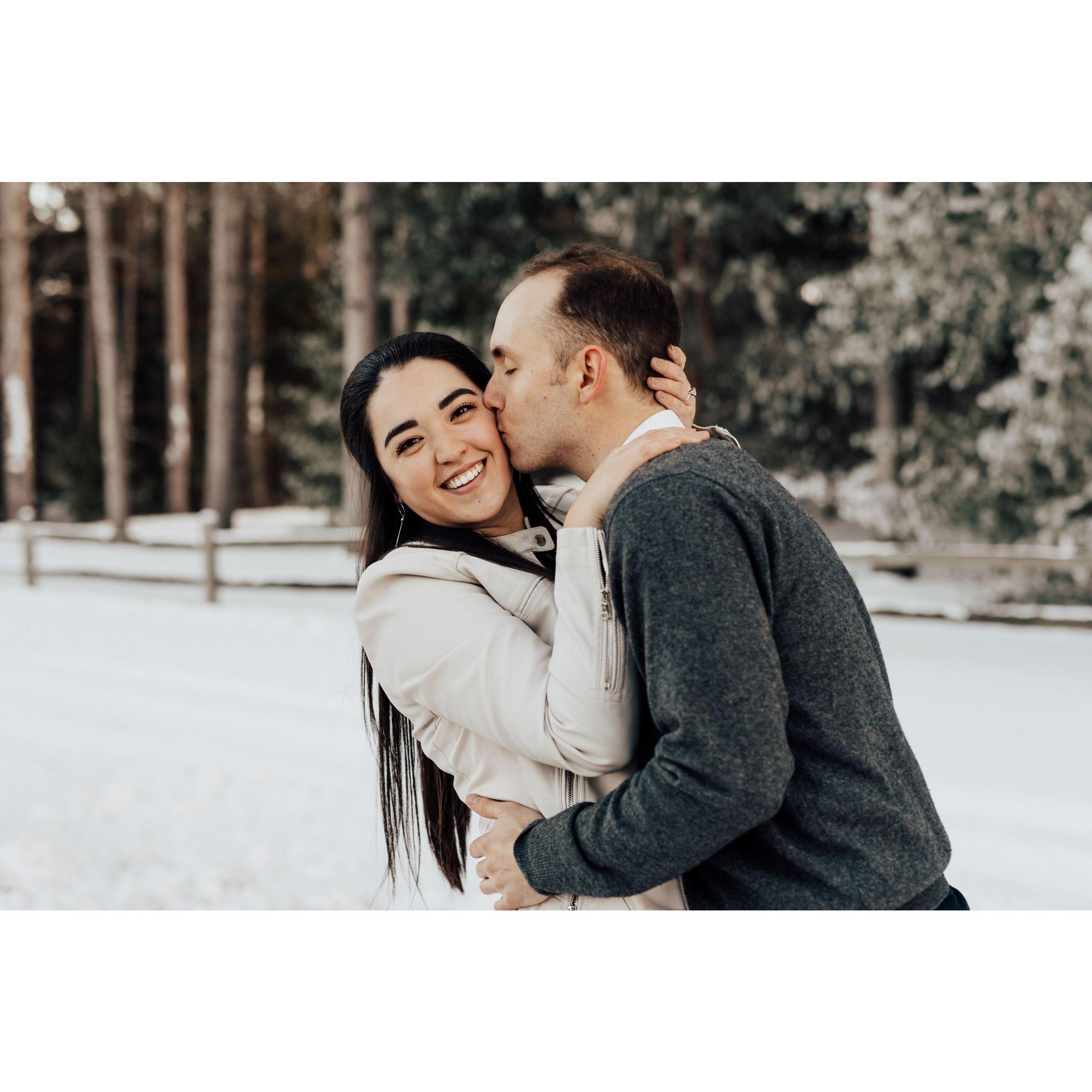 Engagement photos - Hansen Tree Farm (2021)