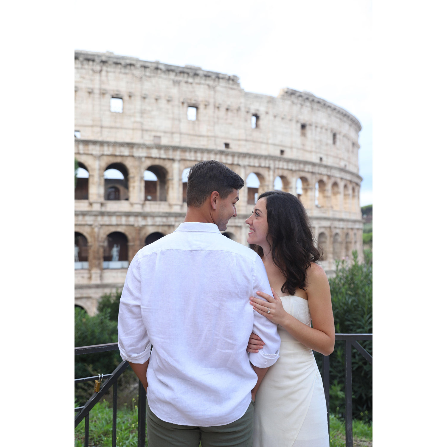 Scenes from our engagement shoot in Italy! Colosseum