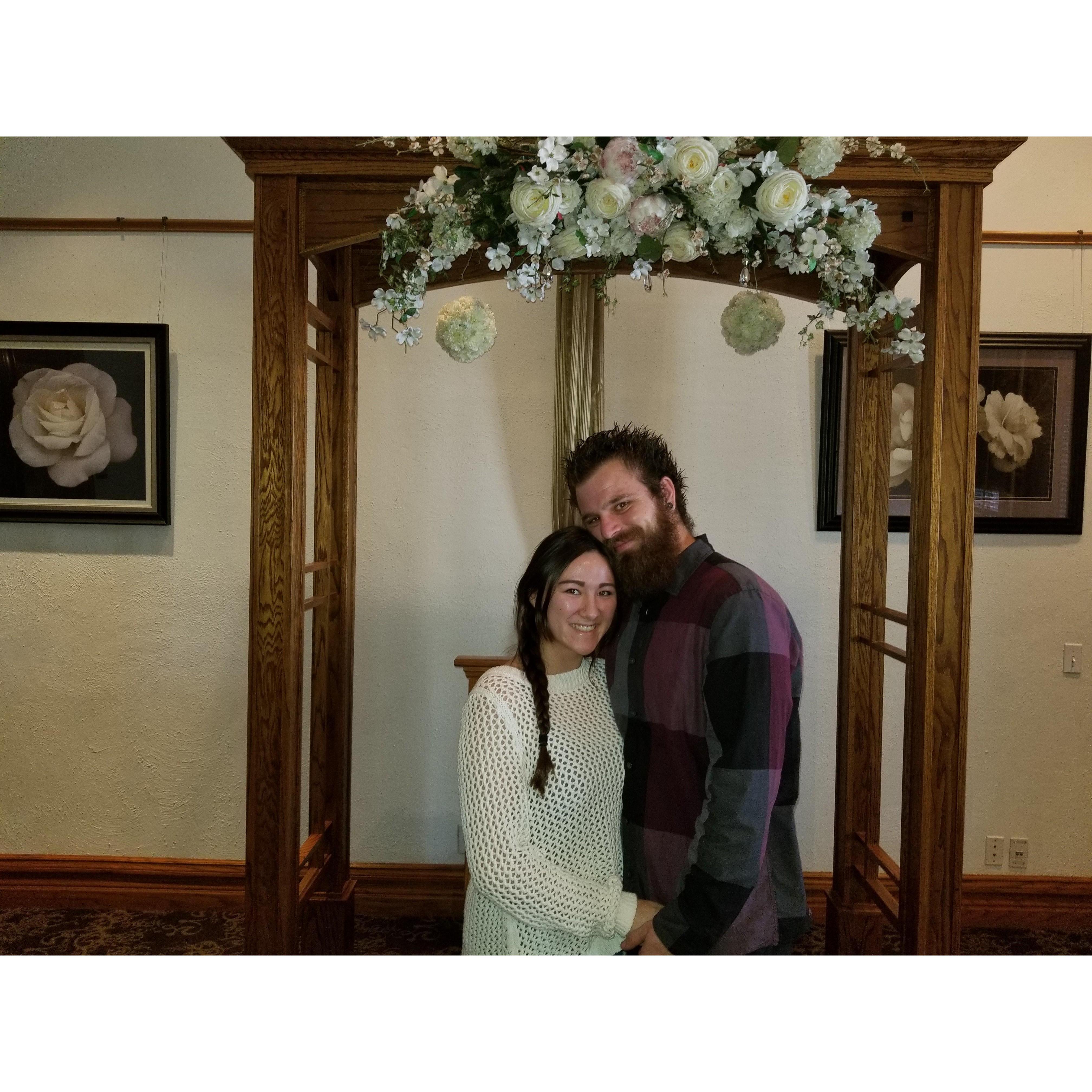 2/14/2018 We said I Do for the first time.