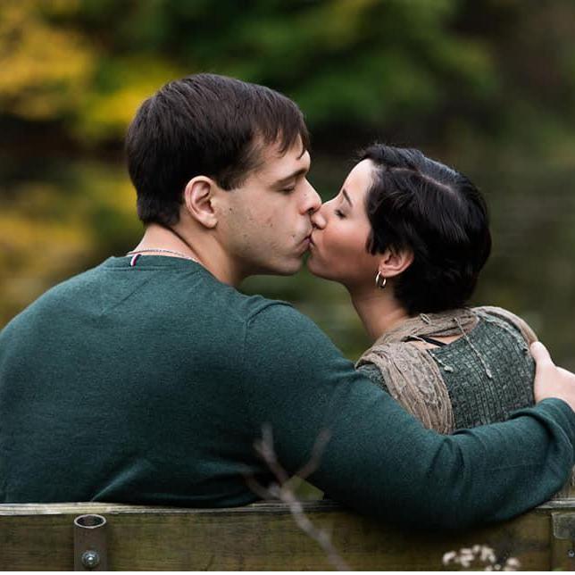The pond was like glass and leaves were beautiful shades of fall.  And we were enchanted.
