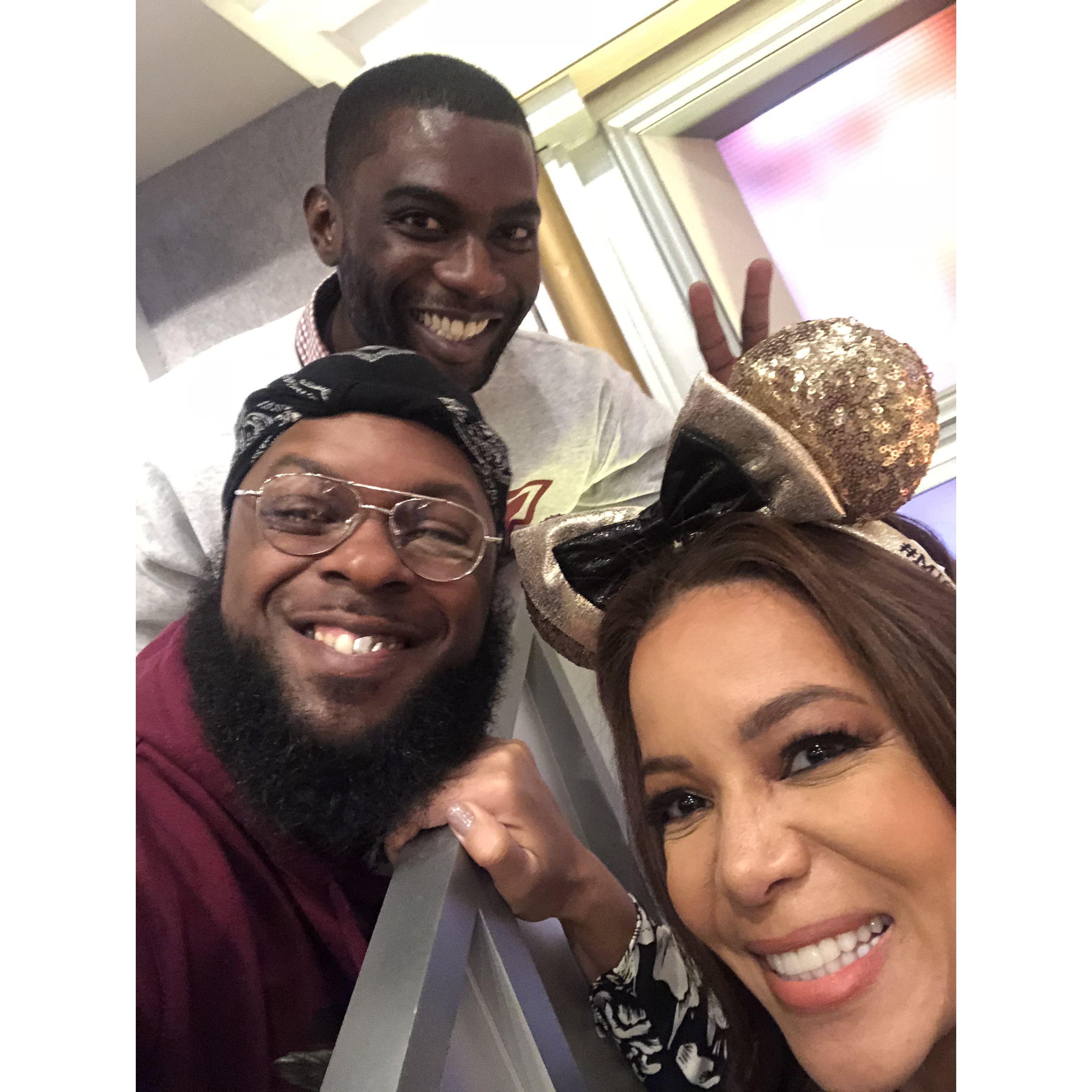 Sunny Hostin at The View (NYC, 2018)
