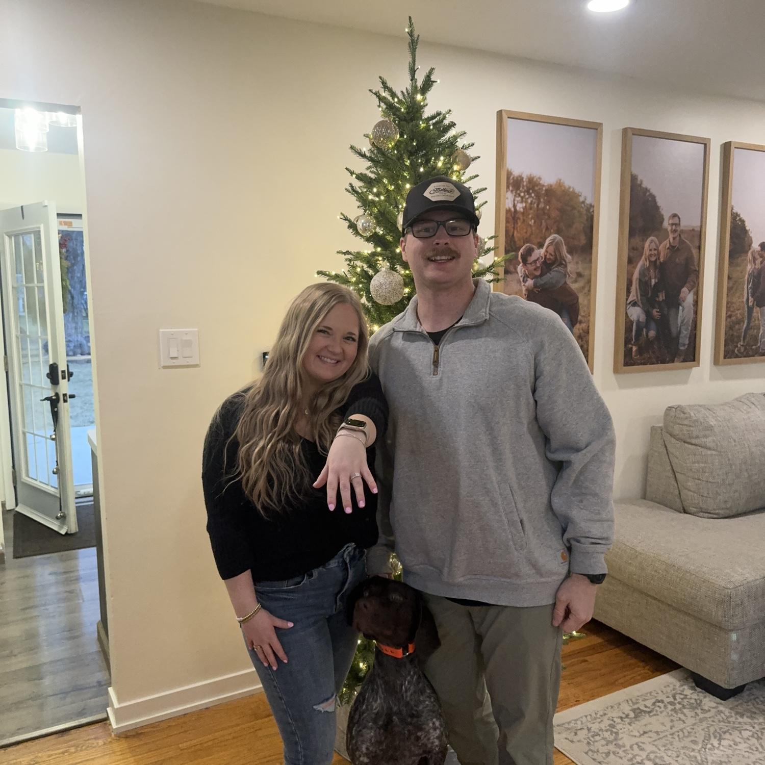 The day we got engaged!! 12.24.2024