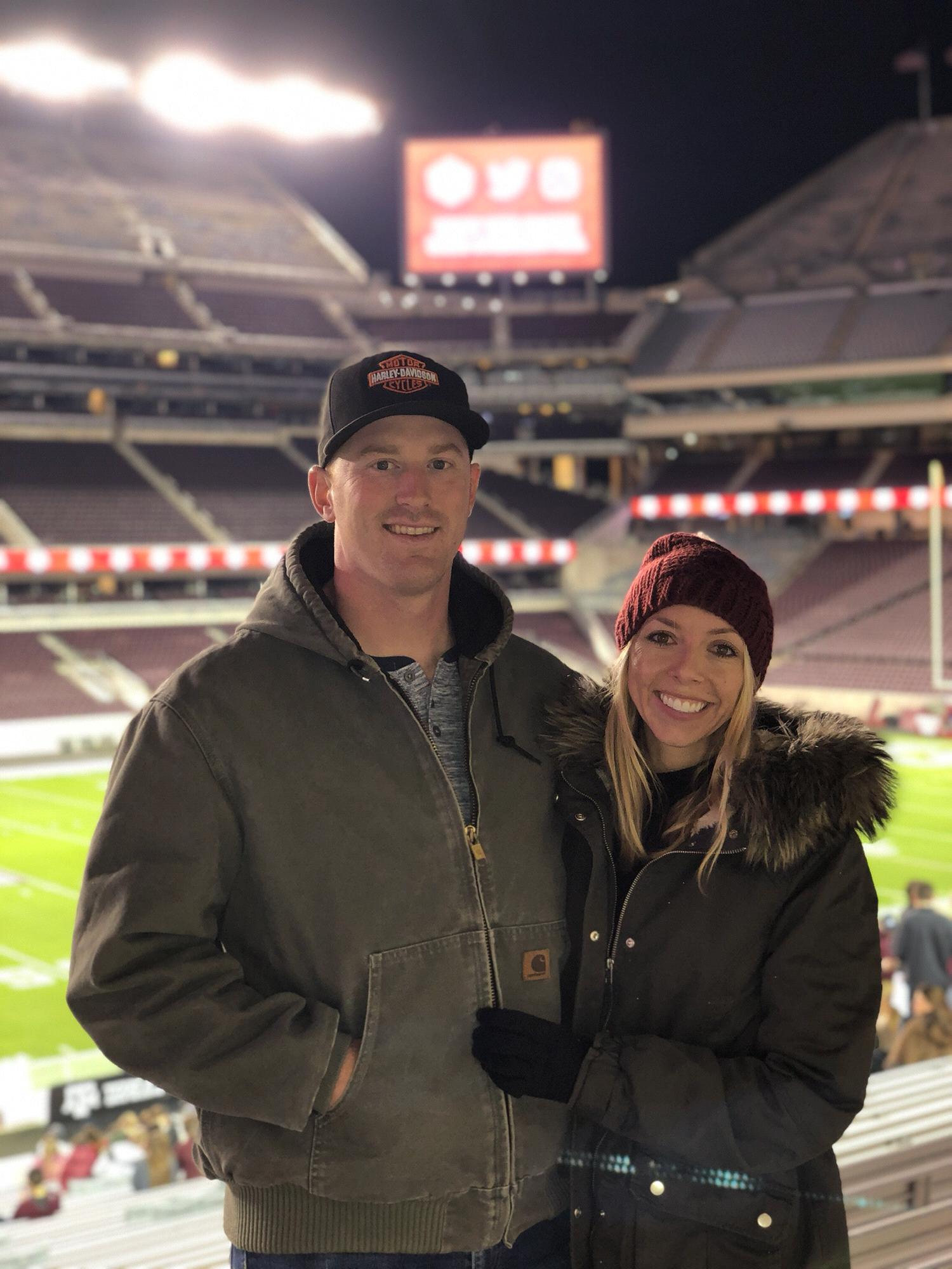 Kevin’s first Texas A&M football game