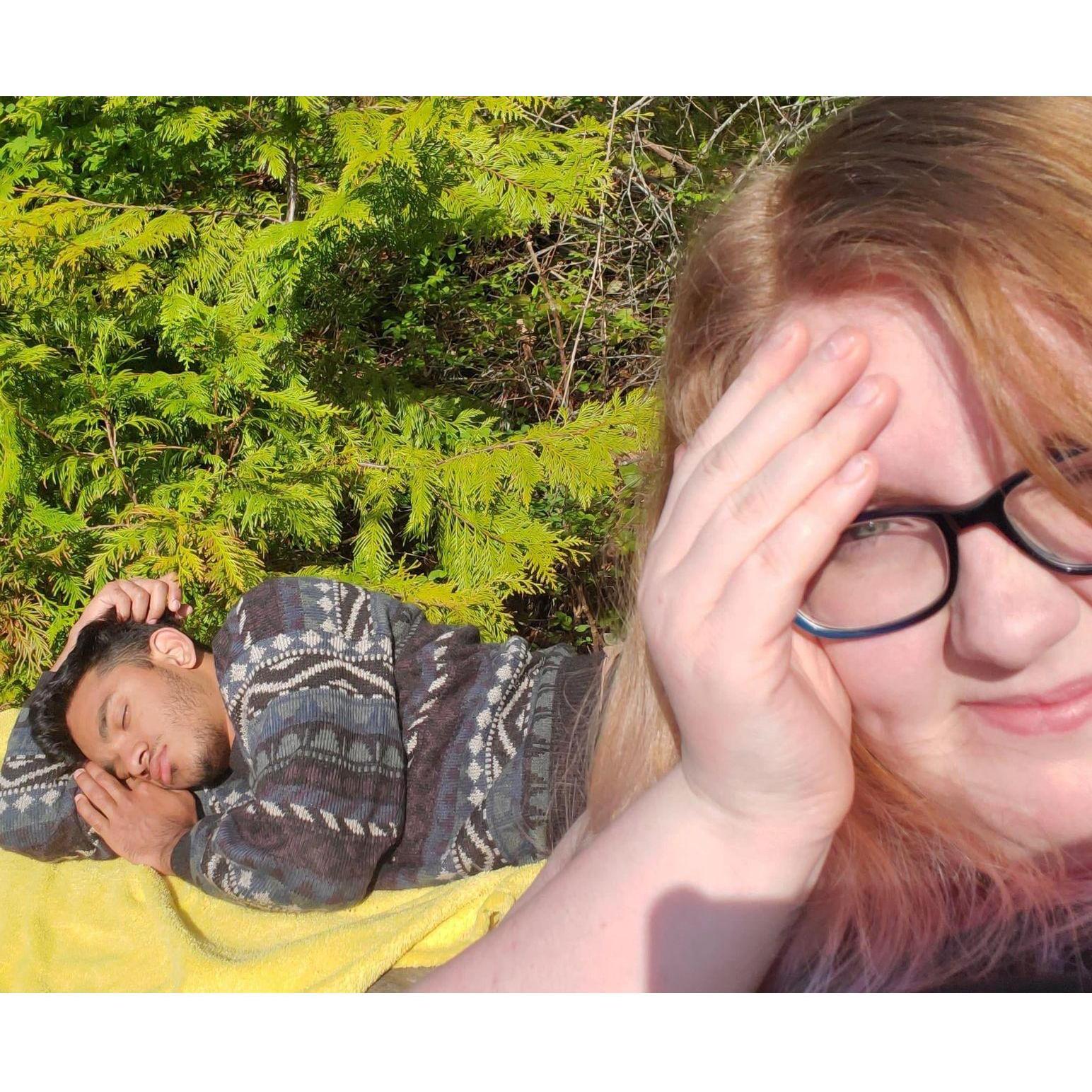 More sunrises together - Kristen couldn't handle this one