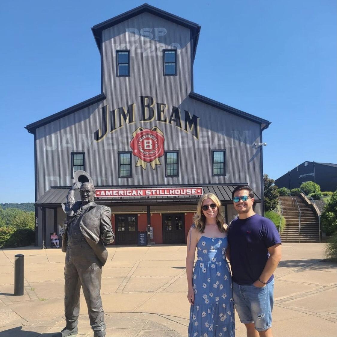 The Jim Beam distillery in Kentucky.

La destilería de whiskey Jim Beam en Kentucky.