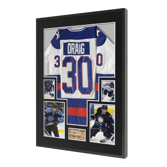 Jersey Frame Display Case, Sport Shadow Box, Metal Frame With Mat, Backing Board, Shatterproof Acrylic Glass, and Hanging Kit for Soccer, Baseball, Basketball, Football (Rectangular7)