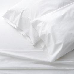 White Sateen Sheet Set Queen