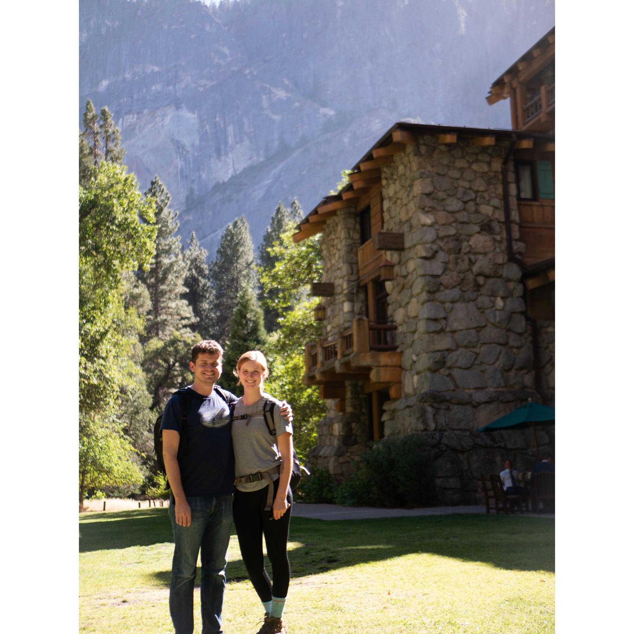 Yosemite, 2018 - our first trip together with many more to come!