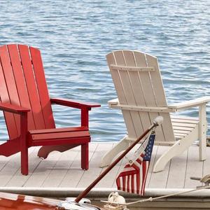 PB Classic Adirondack Chair - White