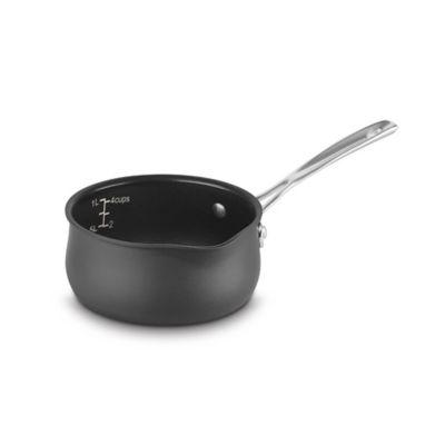Cuisinart® Silhouette Hard Anodized 2 qt. Pour Saucepan in Grey