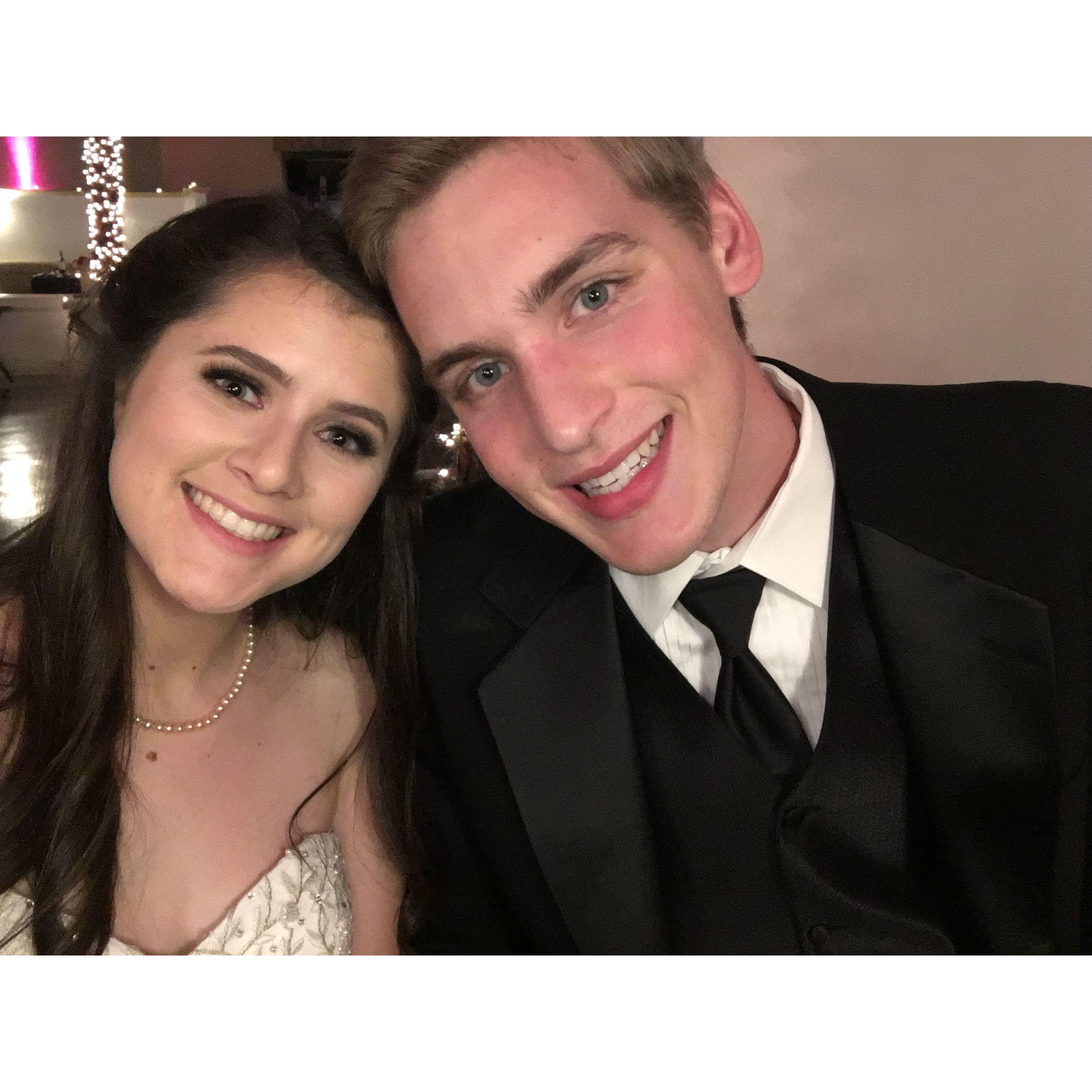Kathryn's National Charity League formal event (2016)