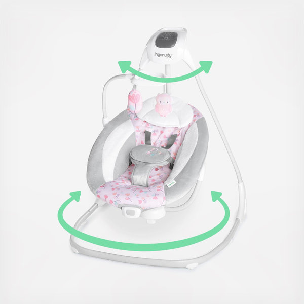 Ingenuity, SimpleComfort Compact Soothing Swing | Zola Baby