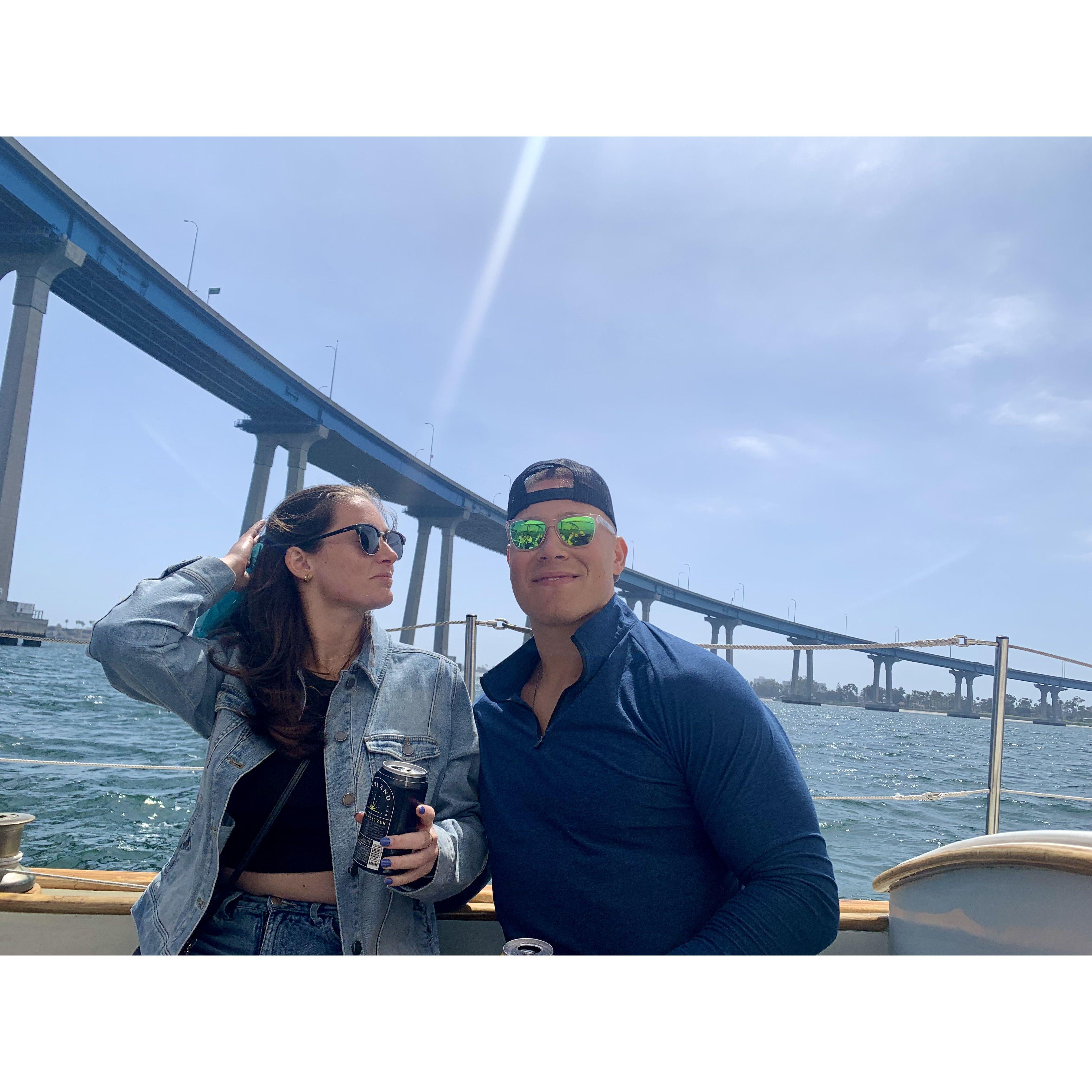 Sailing in San Diego!