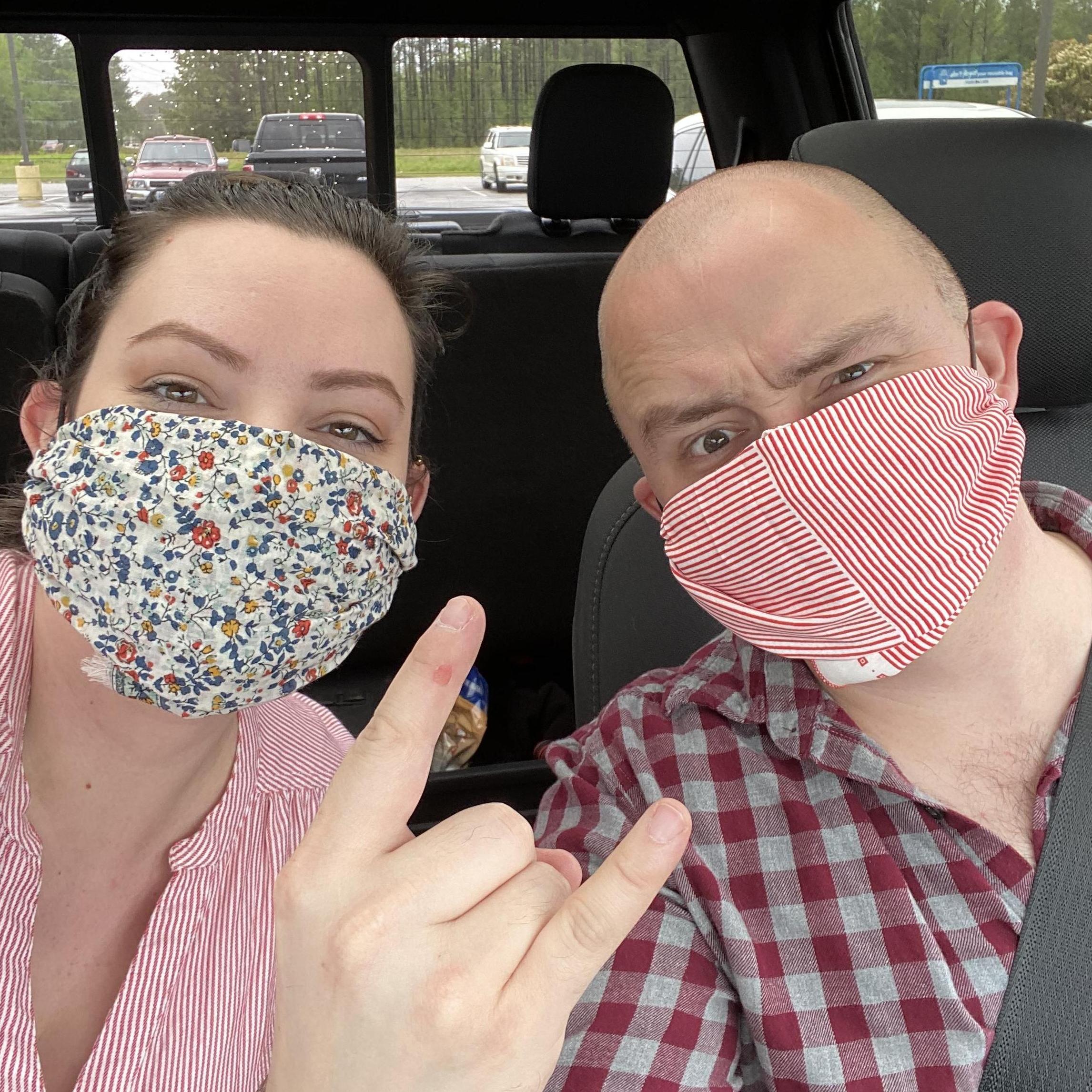 4.13.20 - At the start of the pandemic, just a few months after Megan moved to North Carolina.