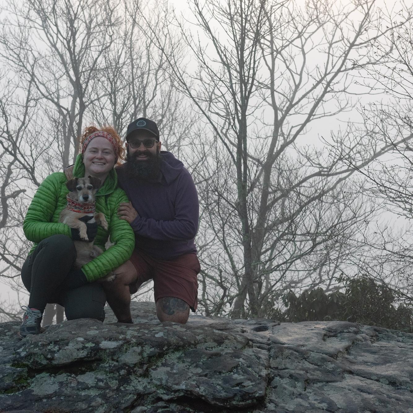 Backpacking at Blood Mtn on New Years Eve
