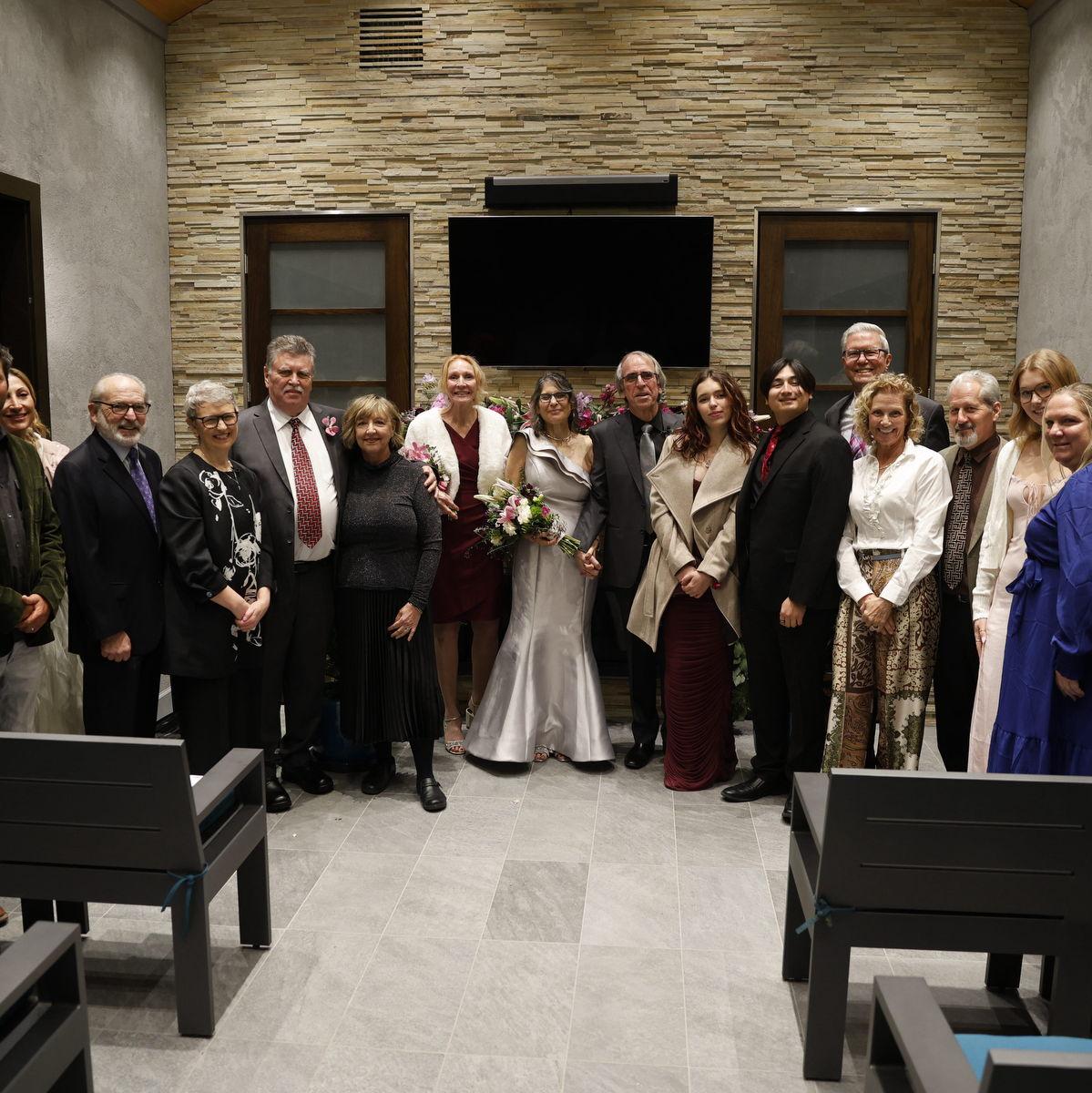 Our small backyard wedding...