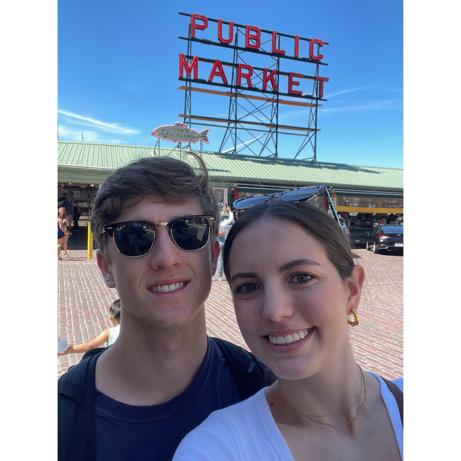 First time at Pike's Place - 2021