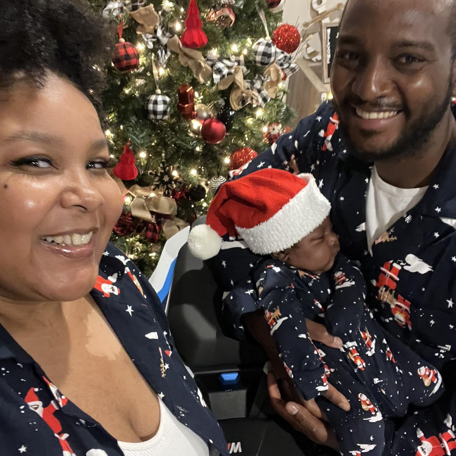 First Family Of 3 Christmas!