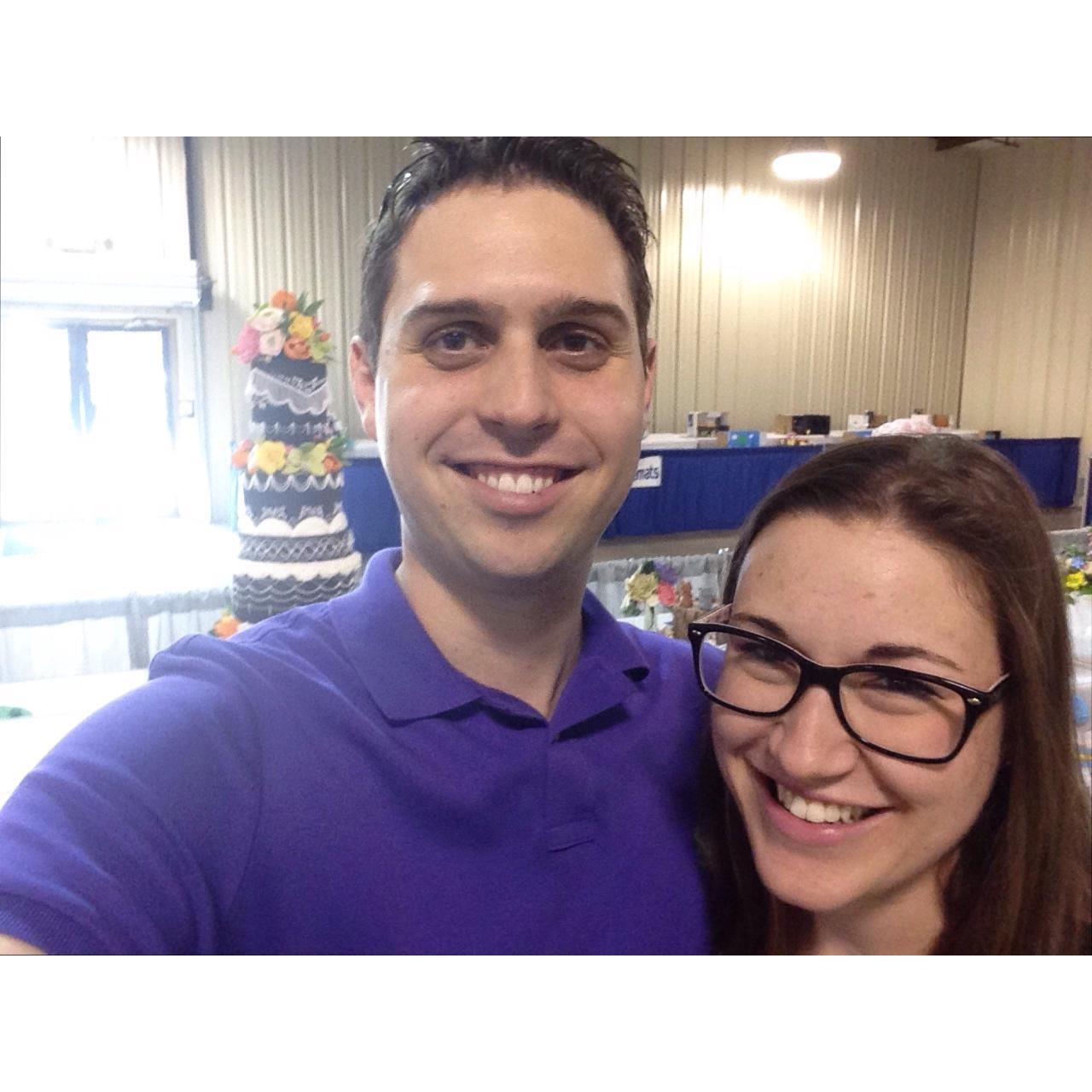 Central Florida Fair, March 2016. Also staring that blue ribbon winning cake that I made back there