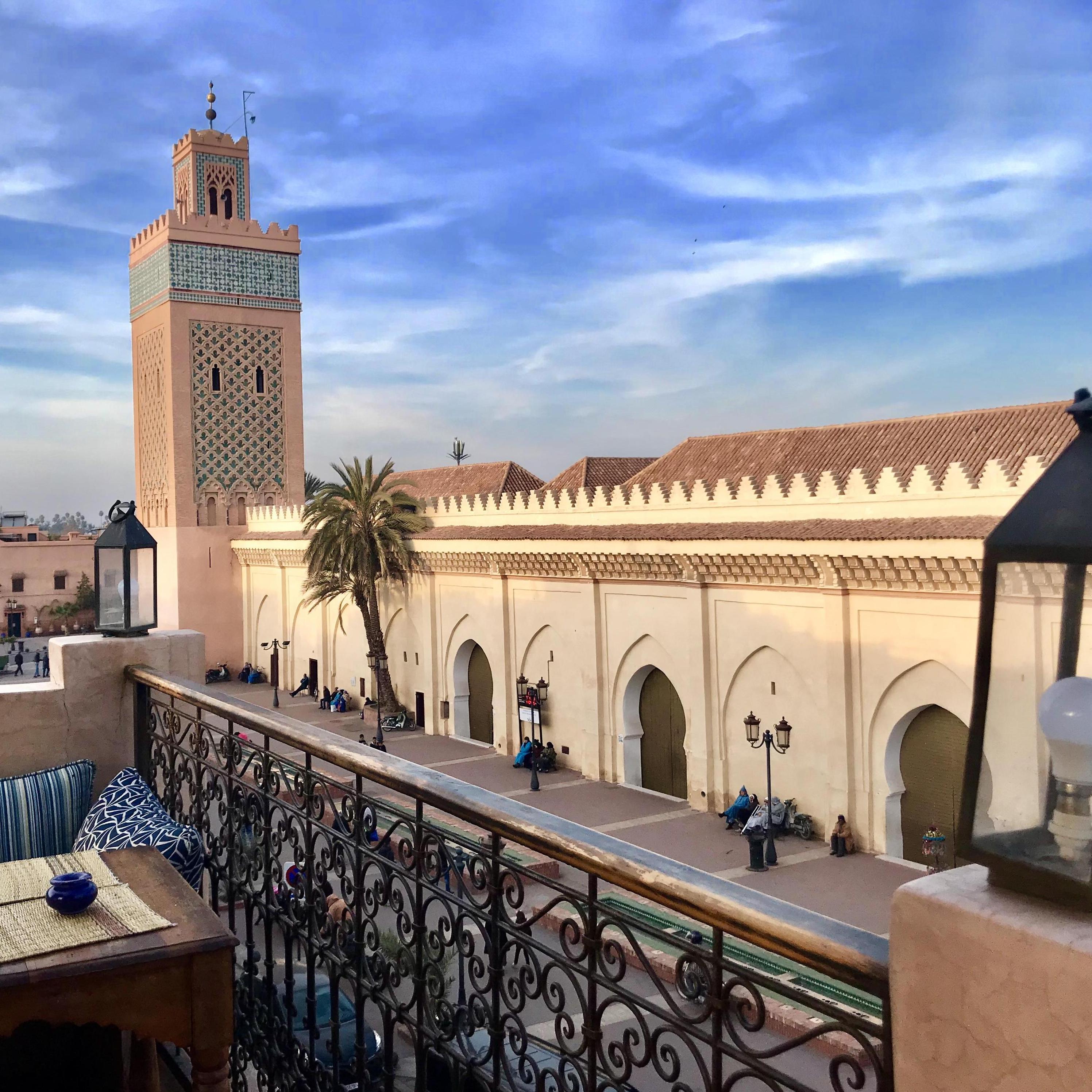 View of the Kasbah Mosque in historic Marrakech
2018