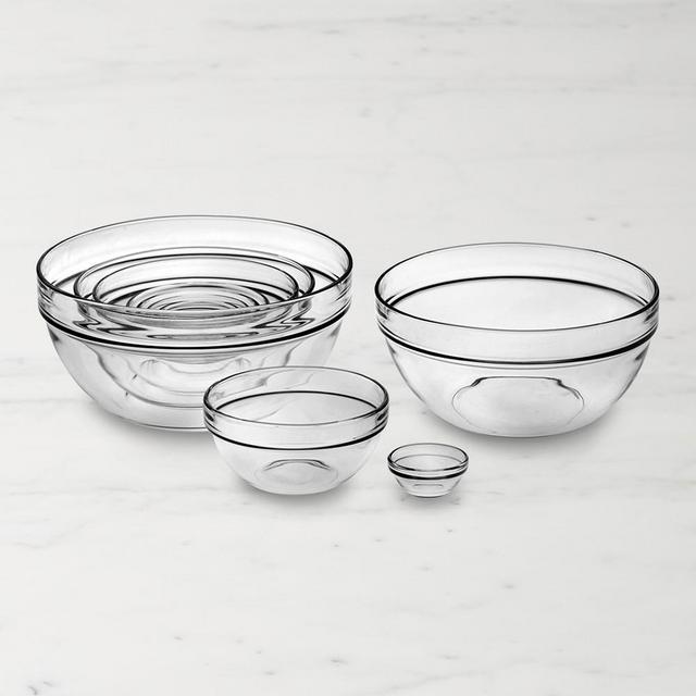 10-Piece Glass Mixing Bowl Set