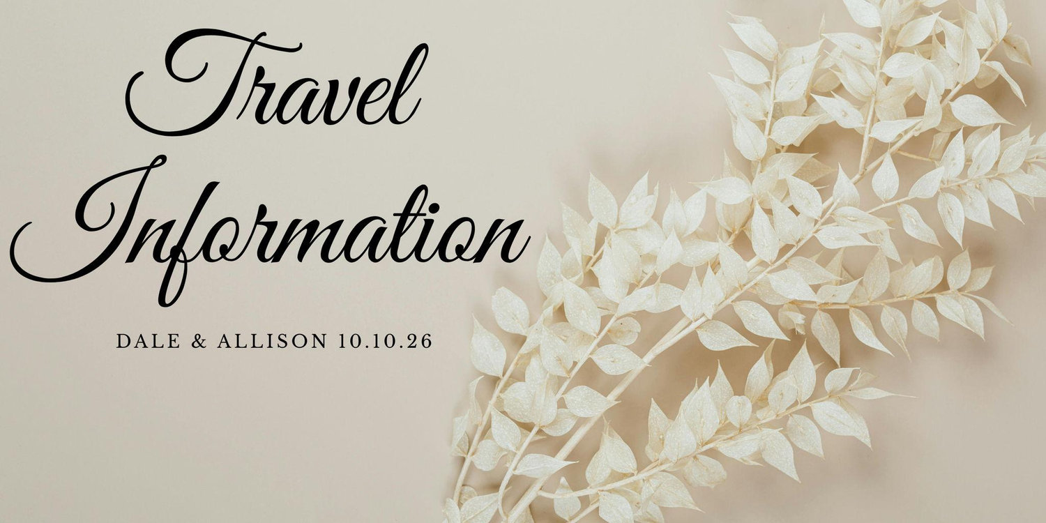 The Wedding Website of Allison Smiley and Dale Greenwald