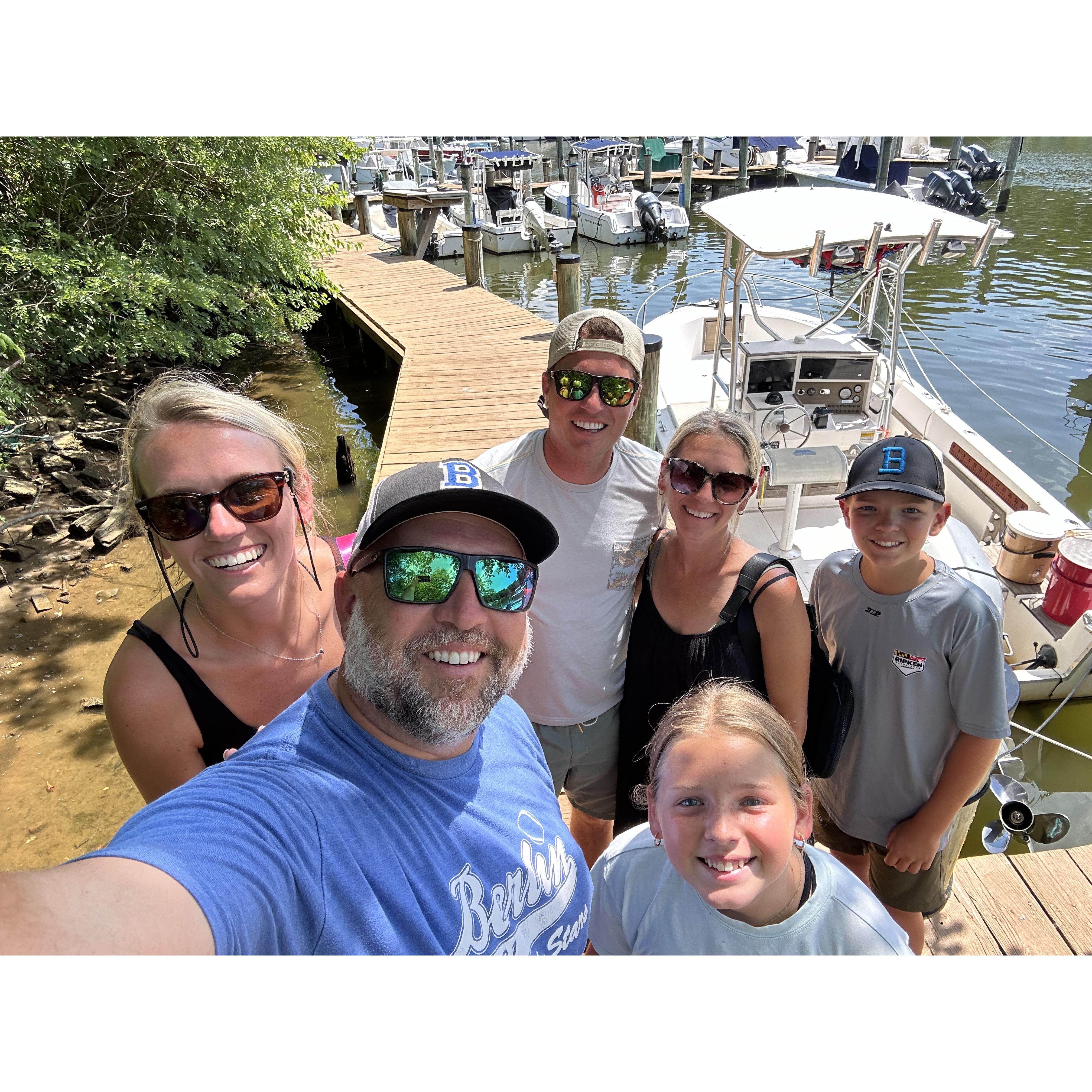 Rhoad Family Boat Ride