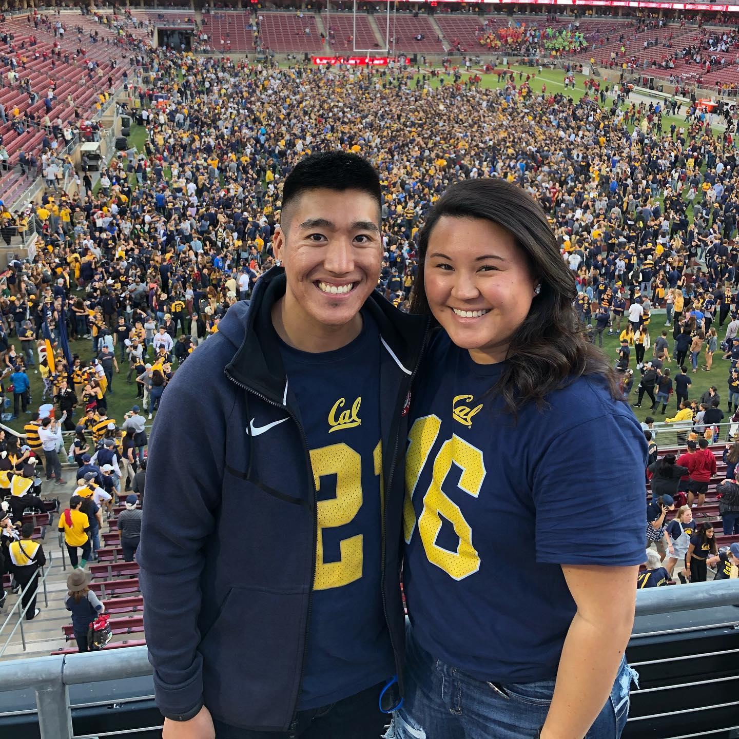 Cal Berkeley Football game after beating Stanford for The Axe! Go Bears!