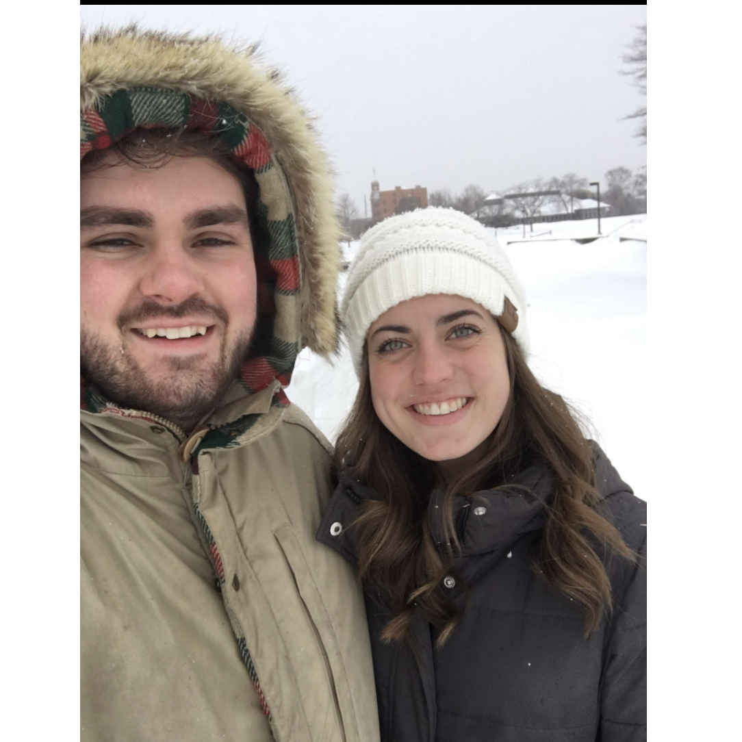 Our first trip together. We went to Traverse City, which is when we first said “I love you”!