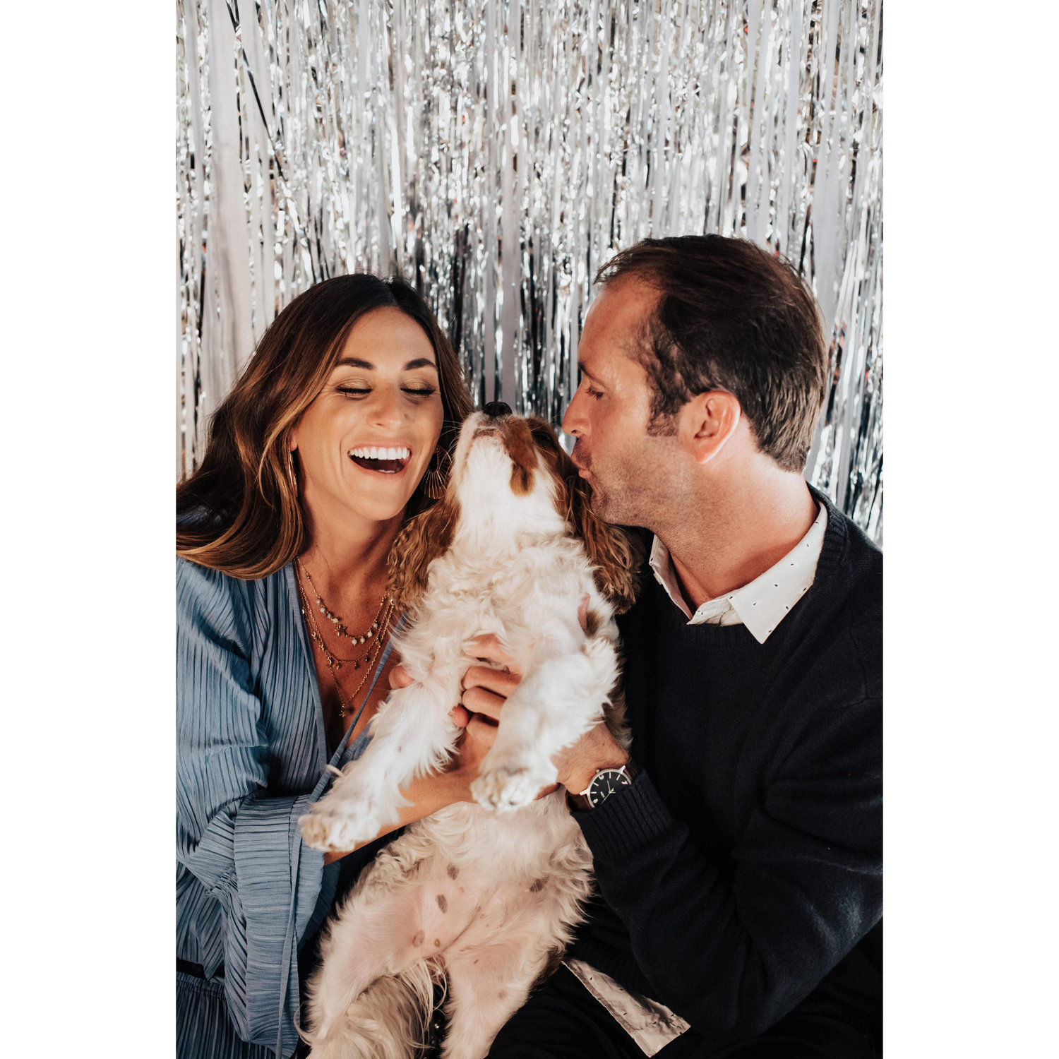 Maggie is also very excited to celebrate our wedding day!