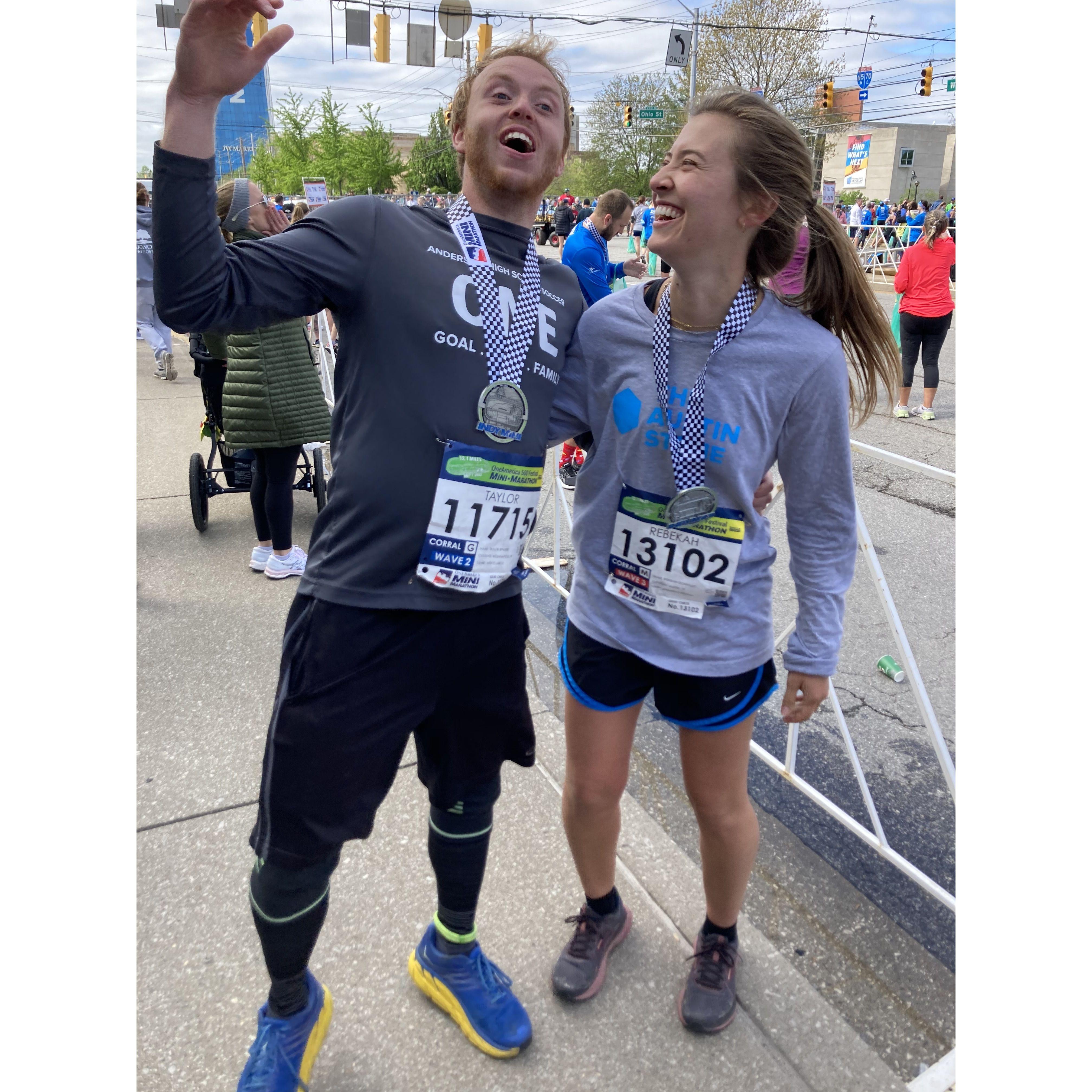 Tay convinces Beka to run a half marathon