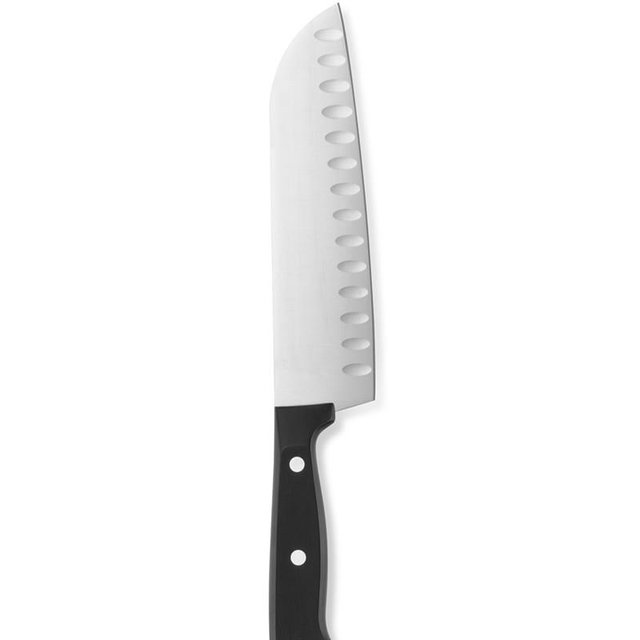 Wüsthof Gourmet Hollow-Ground Santoku Knife, 7"